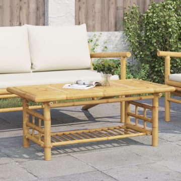 Gossi masuta de cafea, 110x55x45 cm, bambus
