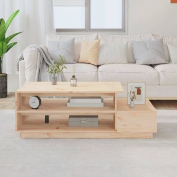 Gossi masuta de cafea, 120x50x40,5 cm, lemn masiv de pin
