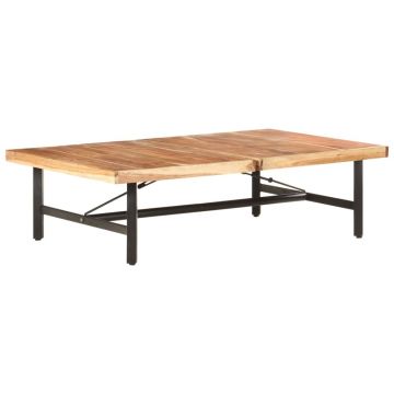 Gossi masuta de cafea, 142x90x42 cm, lemn masiv de acacia