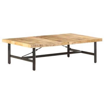 Gossi masuta de cafea, 142x90x42 cm, lemn masiv de mango