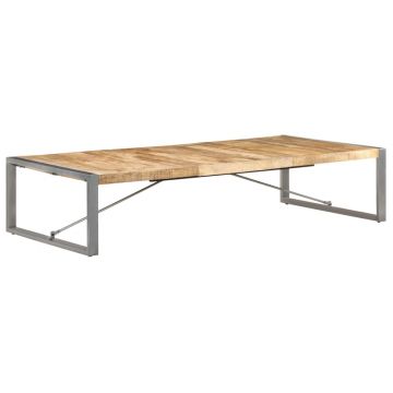 Gossi masuta de cafea, 180 x 90 x 40 cm, lemn de mango nefinisat