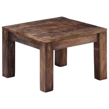 Gossi masuta de cafea, 50 x 50 x 35 cm, lemn masiv de mango