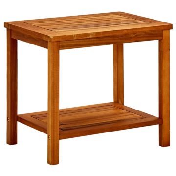 Gossi masuta de cafea, 50x35x45 cm, lemn masiv de acacia