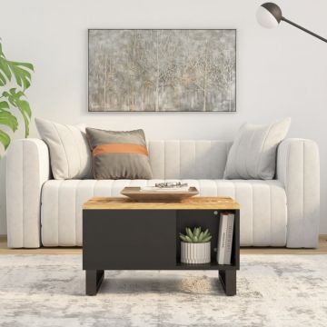 Gossi masuta de cafea, 60x50x35 cm, lemn masiv de mango