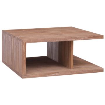 Gossi masuta de cafea, 70x70x30 cm, lemn masiv de tec