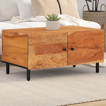 Gossi masuta de cafea, 80x50x40 cm, lemn masiv de acacia