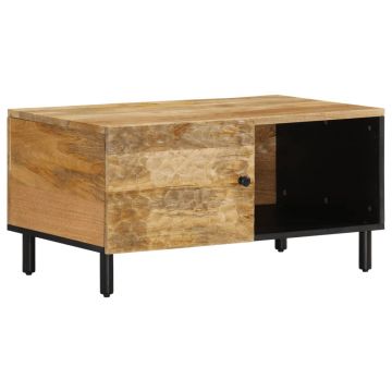 Gossi masuta de cafea, 80x50x40 cm, lemn masiv de mango