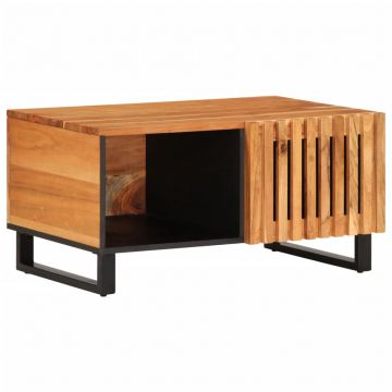 Gossi masuta de cafea, 80x51x40 cm, lemn masiv de acacia