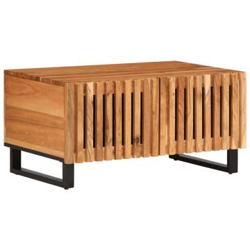 Gossi masuta de cafea, 80x51x40 cm, lemn masiv de acacia