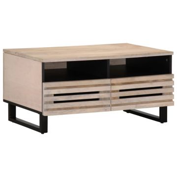 Gossi masuta de cafea, 80x55x40 cm, lemn masiv de mango