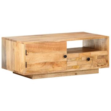 Gossi masuta de cafea, 90 x 50 x 35 cm, lemn masiv de mango