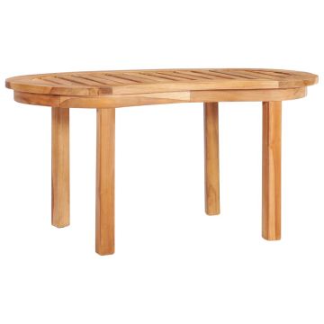 Gossi masuta de cafea, 90 x 50 x 45 cm, lemn masiv de tec
