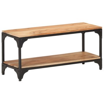 Gossi masuta de cafea, 90x30x40 cm, lemn masiv de acacia