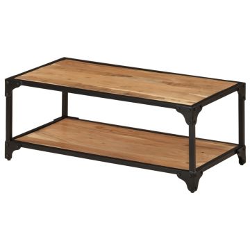 Gossi masuta de cafea, 90x45x35 cm, lemn masiv de acacia
