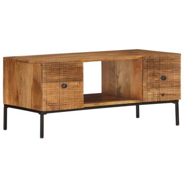 Gossi masuta de cafea, 90x45x40 cm, lemn masiv de mango