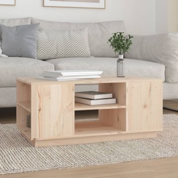 Gossi masuta de cafea, 90x49x40,5 cm, lemn masiv de pin