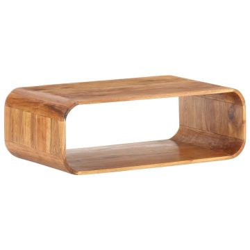 Gossi masuta de cafea, 90x50x30 cm, lemn masiv de acacia