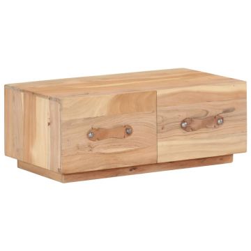 Gossi masuta de cafea, 90x50x35 cm, lemn masiv reciclat