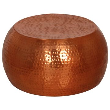 Gossi masuta de cafea, alama, Ø55x28 cm, aluminiu