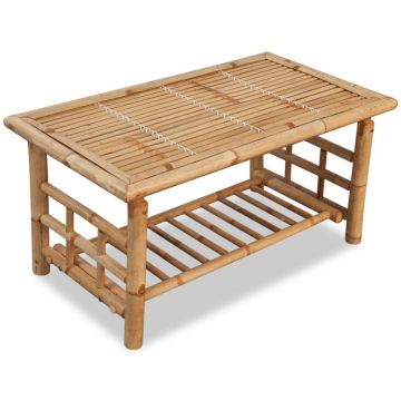 Gossi masuta de cafea din bambus, 90 x 50 x 45 cm