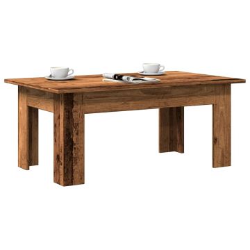 Gossi masuta de cafea, lemn vechi, 100 x 60 x 42 cm, pal