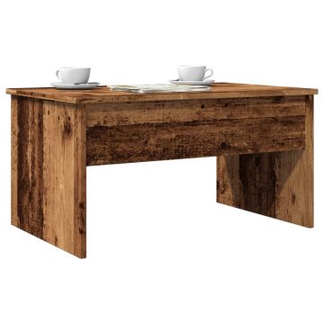 Gossi masuta de cafea, lemn vechi, 80x50,5x41,5 cm, lemn prelucrat