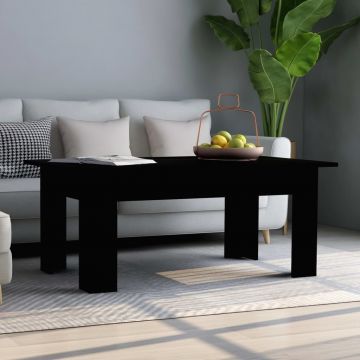 Gossi masuta de cafea, negru, 100 x 60 x 42 cm, pal