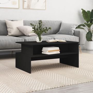 Gossi masuta de cafea, negru, 90x55x42,5 cm, lemn compozit