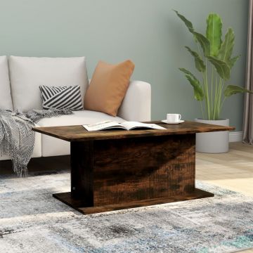 Gossi masuta de cafea, stejar fumuriu, 102x55,5x40 cm, lemn prelucrat