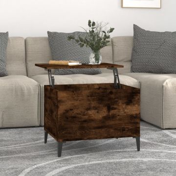 Gossi masuta de cafea, stejar fumuriu, 60x44,5x45 cm, lemn prelucrat