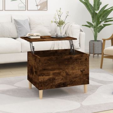 Gossi masuta de cafea, stejar fumuriu, 60x44,5x45 cm, lemn prelucrat