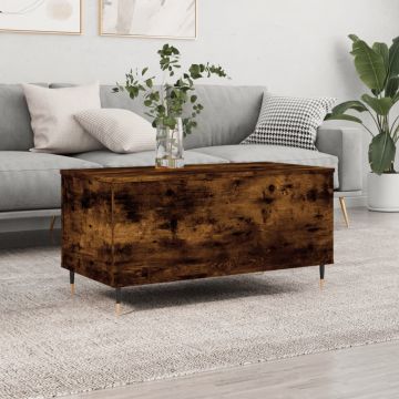 Gossi masuta de cafea, stejar fumuriu, 90x44,5x45 cm, lemn compozit