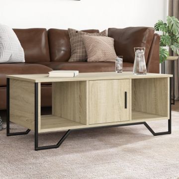Gossi masuta de cafea, stejar sonoma, 100x51x40 cm, lemn prelucrat