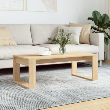 Gossi masuta de cafea, stejar sonoma, 102x50x35 cm, lemn prelucrat