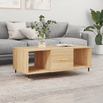 Gossi masuta de cafea, stejar sonoma, 102x50x40 cm, lemn prelucrat