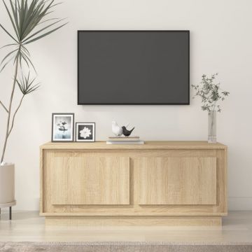 Gossi masuta de cafea, stejar sonoma, 102x50x44 cm, lemn prelucrat