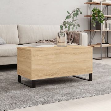 Gossi masuta de cafea, stejar sonoma, 90x44,5x45 cm, lemn compozit