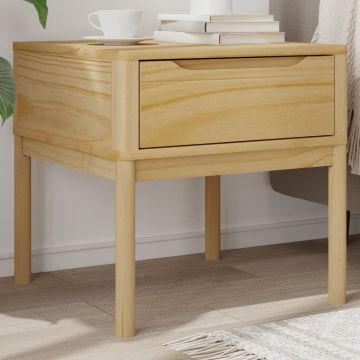 Gossi masuta de veioza floro maro ceara 55x55x54 cm lemn masiv pin
