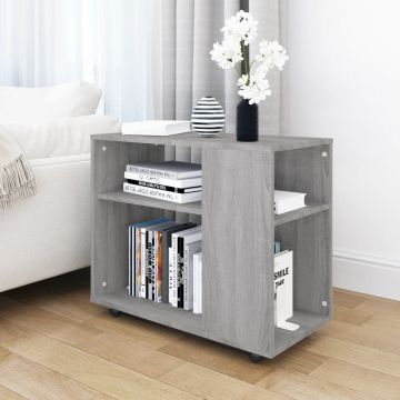 Gossi masuta laterala, gri sonoma, 70x35x55 cm, lemn compozit