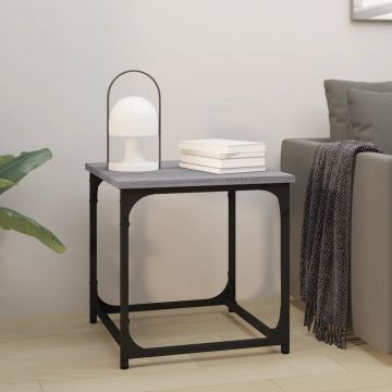 Gossi masuta laterala, sonoma gri, 40x40x40 cm, lemn prelucrat