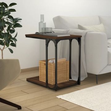 Gossi masuta laterala, stejar maro, 50x35x52 cm, lemn compozit