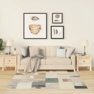 Gossi mese laterale, 2 buc., 40x40x39 cm, lemn masiv de pin