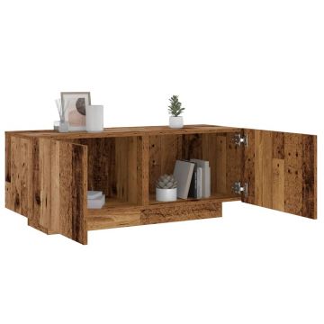 Gossi noptiera din lemn vechi 100x35x40 cm lemn prelucrat