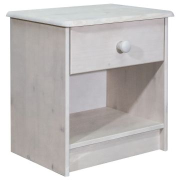 Gossi noptiera, 41x30x42 cm, lemn masiv de pin