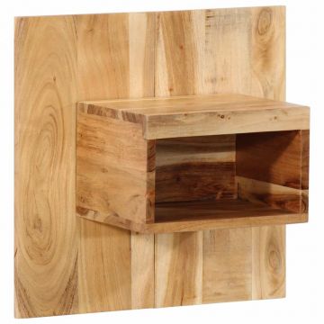 Gossi noptiera, 50x27x50 cm, lemn masiv de acacia