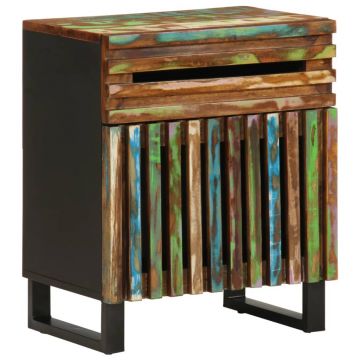 Gossi noptiera, 50x34x60 cm, lemn masiv de acacia