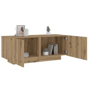 Gossi noptiera, stejar artizanal, 100x35x40 cm, lemn prelucrat