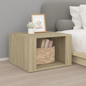 Gossi noptiera, stejar sonoma, 57x55x36 cm, lemn compozit