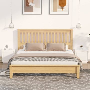 Gossi noptiere 2 buc, alb extralucios, 44x35x45 cm, lemn prelucrat