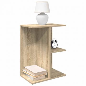 Gossi noptiere 2 buc stejar sonoma 46,5x29x61 cm lemn prelucrat